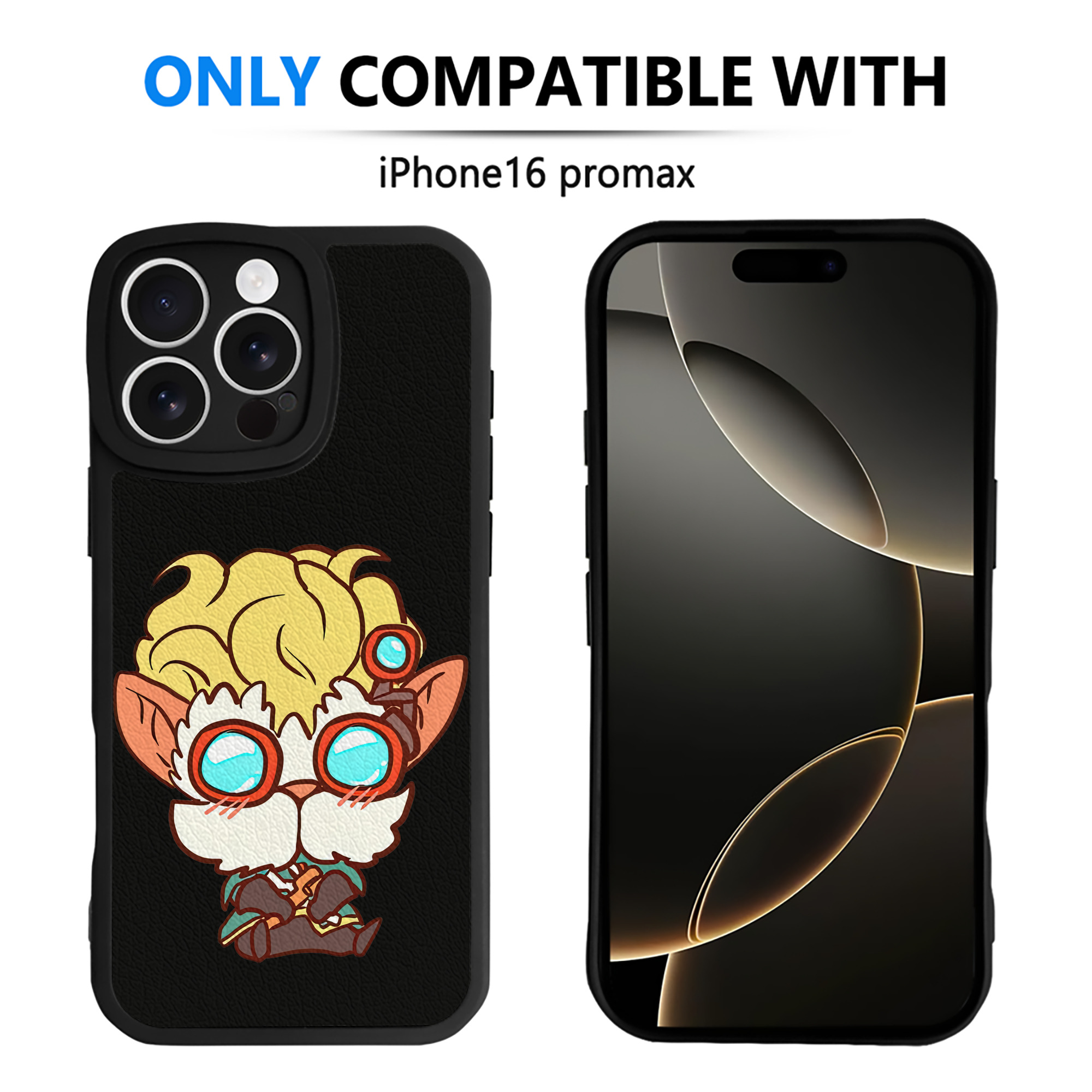 リーグ・オブ・レジェンド League of Legends LOL 【iPhone 16シリーズ対応】シリコンスマホケース（レザー調） 材質：シリコン
